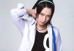 【中古】生写真(男性) 秋葉友佑(東堂尽八)/横型・バストアップ・背景白・キャラクターショット/舞台『弱虫ペダル』新インターハイ篇FINAL～POWER OF BIKE～ ブロマイド(個人セット)