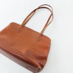 エンリーベグリン HENRY BEGUELIN バーニーズ ニューヨーク BARNEYS New York 別注 レザーバッグ /ブラウン カバン 【2400013597432】のサムネイル