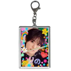 リノ StrayKids ストレイキッズ スキズ トレカサイズ 写真入り キーホルダー 韓流 グッズ jv093-1