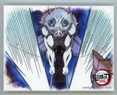 【中古】キャンバスボード・キャンバスアート 嘴平伊之助 キャンバスパネル 「鬼滅の刃 遊郭編×ufotable DINING 第3期」 お楽しみくじ景品