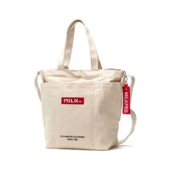 MILKFED. × M!LK Shoulder&Tote Bag M!LK - メルカリ