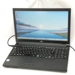 激安 Wi-Fi有 富士通 中古ノートパソコン A746/S 第6世代 Core i7 8GB 高速SSD 無線LAN Bluetooth カメラ Win11Pro64bit Office済 即使用可
