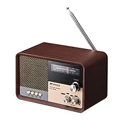 SANSUI MSR-1 (WD) Bluetoothスピーカー ラジオ 中古 中古】サンスイ Bluetoothスピーカー AM/FMラジオ付き ウッド