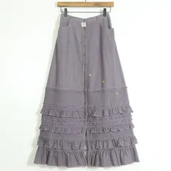 カネコイサオ ピンタック ピコレース フリル 白 スカート カネコイサオ ピンタック フリル 白 スカート