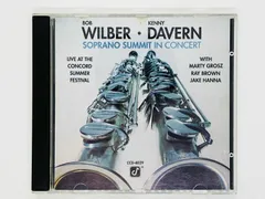 CD SOPRANO SUMMIT / IN CONCERT /BOB WILBER , KENNY DAVERN CONCORD JAZZ CCD-4029 書込みあり X37