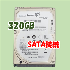 【中古動作品】Seagate 2.5インチ 9.5mm HDD SATA(Serial ATA) 320GB ST9320325AS①