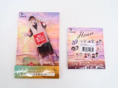 2点セット くじスクエア にじさんじHEROES海の家くじ 宇佐美リト アクリルスタンド/缶バッジ＆ダイカットステッカー