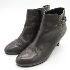 バークレー ブーツ ブランド スウェード シューズ靴 日本製 レディース 24サイズ グレー×ブラウン BARCLAY 【中古】