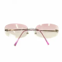 【極美品】CHANELシャネル リムレス サングラス4002c 124/58 美品 CHANEL シャネル サングラス リムレス 4002 ピンク ココ