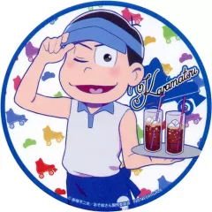 【中古】コースター(キャラクター) カラ松(アメリカンカフェ/等身) オリジナルコースター 「セガコラボカフェ おそ松さん」 ドリンクメニュー注文特典