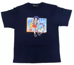 【中古】Tシャツ アオイ＆クワッス ブラック 「ポケットモンスター スカーレット・バイオレット Tシャツコレクション POKEMON TRAINERS スカーレット」 ポケモンセンター限定