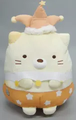 【中古】ぬいぐるみ ハッピーショータイムねこ ぬいぐるみ 「一番くじ すみっコぐらし 10th Anniversary ～すみっコハッピーショータイム～」 D賞
