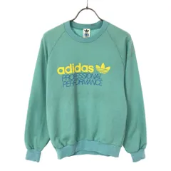 SP No.1832 90s adidas デサント製 スウェット トレフォイル L】【90年代】adidas アディダス デサント製 パフォーマンスロゴ
