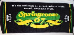 SPRINGROOVE 07 フェスグッズ　フェイスタオル