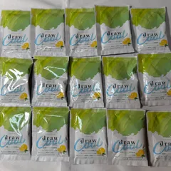 【終売品・特別価格】draw クレイ入浴剤 グレープフルーツの香り 15個セット｜天然クレイ使用・日本製・個包装・まとめ売り