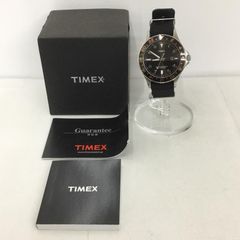 美品！ TIMEX ステンレス SSTキャンパー ベルト ブラック 箱あり
