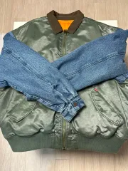Denim Sleeve MA-1 | Supreme 23ss