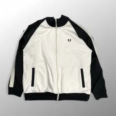 フレッドペリー ジャージ トラックジャケット XLサイズ 白 FRED PERRY - 80s美品】フレッドペリー刺繍トラックジャケット