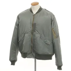 【中古】アンユーズド UNUSED × BUZZ RICKSON'S BEAMS 別注 L-2B ナイロン 中綿 フライトジャケット オリーブ【サイズM】【メンズ】のサムネイル