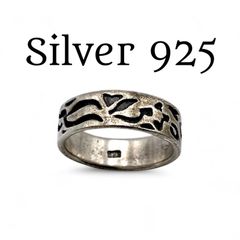 SILVER925平打ち柄あり シルバー925 おしゃれ ドットリング Gけみあ 