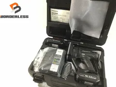 ☆未使用品☆Panasonic パナソニック 14.4V/18V 充電全ネジカッター EZ45A8LJ2G 黒 バッテリー2個(EZ9L54) 充電器 ケース付 100311のサムネイル