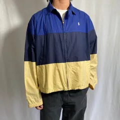90年代 Polo by Ralph Lauren ポロバイラルフローレン スイングトップ メンズL相当 【SS2506】