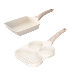 ♪新品＆未使用＆未開封♪ 卵焼き フライパン 14x18cm 目玉焼きフライパン 仕切り付き IH～ガス火対応 お弁当用卵焼き器 マーブルコート 角玉子焼 調理器具 手入れ簡単 passo-f1f2
