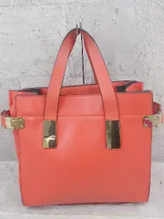 ■ HASHIBAMI ハシバミ 2WAY ハンド ショルダー バッグ レッド系 *  【1002799947817】