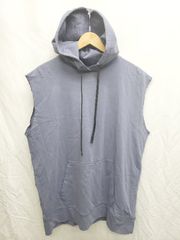 ◇ ⊂ CONVERSE STARS コンバース・スターズ フーディー ノースリーブ プルオーバー ネイビー系 レディース P 【1408200039209】