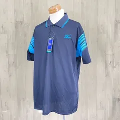 新品 MIZUNO ミズノ ポロシャツ 49234 ネイビー系 2XLサイズ メンズ用 半袖/55249在★11