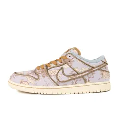 【美品】NIKE ナイキ サイズ:26.5cm / SB DUNK LOW PRO PRM TOILE (FN5880-001) / ダンク ロー プロ プレミアム タイル / フットボールグレー ココナッツミスク / US8.5【中古】