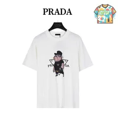 【今日WTO】Prada アニメ警犬 ショートスリーブ T シャツ-ZV52