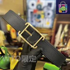 【今日特価】Hermes デュアルサイドプレミアムベルト