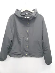 ◇ ⊇ kutir クティール 2WAY ジップアップ 長袖 ジャケット ブルゾン サイズM ブラック系 レディース E  【1507160009755】のサムネイル