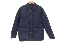 ■美品■ dunhill ダンヒル ナイロン98％ポリウレタン2％ ジャケット アウター 上着 洋服 メンズ ネイビー系 AY5756のサムネイル
