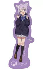 【中古】シール・ステッカー 猫又おかゆ オリジナルステッカー 「バーチャルYouTuber ホロライブ×ラウンドワン」 アミューズメント体験特典