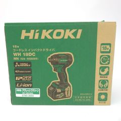 【未使用】HiKOKI ハイコーキ 18V WH18DC コードレスインパクトドライバ