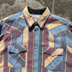 80s Saddle King by Key パールスナップ ウエストン シャツのサムネイル