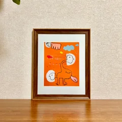 新品☆額縁付アートポスター☆Joi Murugavell（ジョイ・ムルガヴェル）☆カラフル☆ポップアート☆抽象画☆Too Much Talking☆310