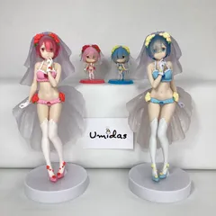 【Re:ゼロ】Re:ゼロから始める異世界生活 EXQフィギュア ちびきゅんキャラ wedding4体セット！のサムネイル