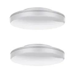 2個セット ミニLEDシーリングライト 小型LEDライト シーリングライト3畳 軽薄型 電球 60W形相当 照明器具 天井 2-6畳適用 10W 昼白色 1050lm 天井照明 玄関照明 廊下照明 和室 台所照明 洗面所照明 トイレLED PSE認証済 工 0