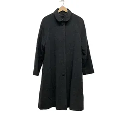 ★カシミヤ100％★マドモアゼルノンノン ダッフルコート L位 グレー マドモアゼルノンノン Mademoiselle NONNON ウール100 ダッフル