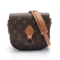 ルイ・ヴィトン LOUIS VUITTON ショルダーバッグ サンクルーPM  M51244 PVCコーティングキャンバス レザー ミニ・サンクルー レディース Used B