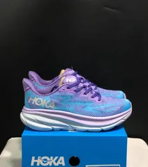 HOKAONEONE CLIFTON 9 クリフトン 9 スニーカー ランニングシューズ ランニング マラソン ランシュー パープル