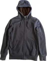 ユニクロ　ボアスウェットフルジップパーカー　メンズ　Ｍ