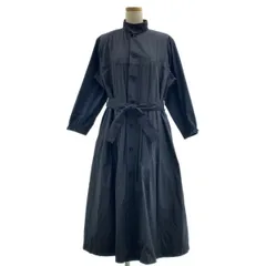 トリココムデギャルソン ロングワンピース コート ウール 切替デザイン