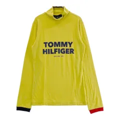 サイズ：L TOMMY HILFIGER GOLF トミー ヒルフィガーゴルフ  ハイネック 長袖Tシャツ ロゴ  イエロー系 [240101507371] ゴルフウェア レディース ストスト
