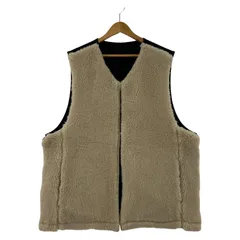 stein 23AW WOOL FUR REVERSIBLE VEST S ベージュのサムネイル