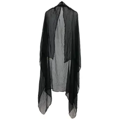 DESTIN デスティン カシミヤ混コットンレーヨンストール  ブラック