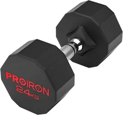 PROIRON 鋼 ダンベル だんべる(#8 / 1x24KG)のサムネイル